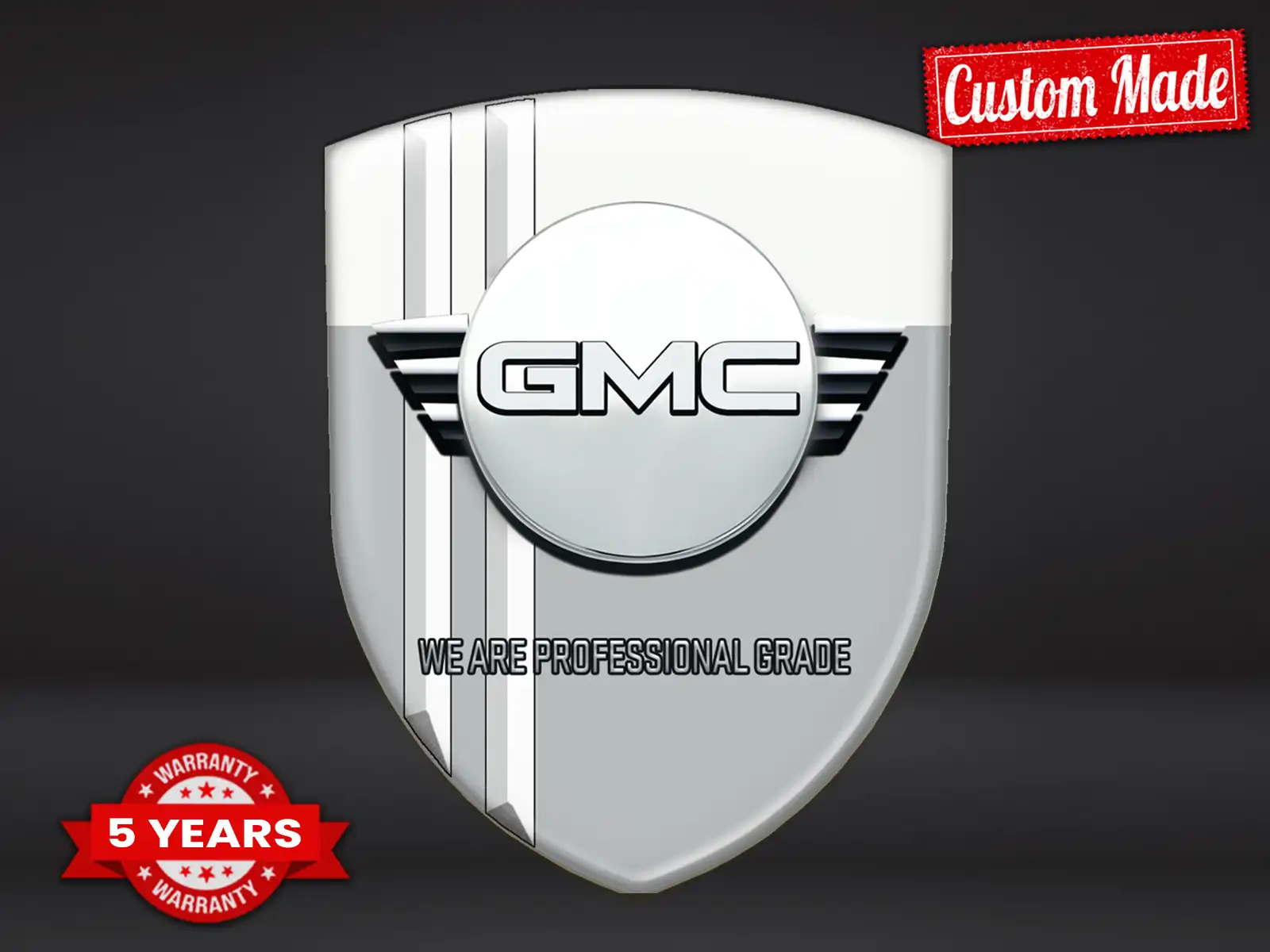 GMC Diseños Pegatinas Auto Estilo Minimalista Personalizable